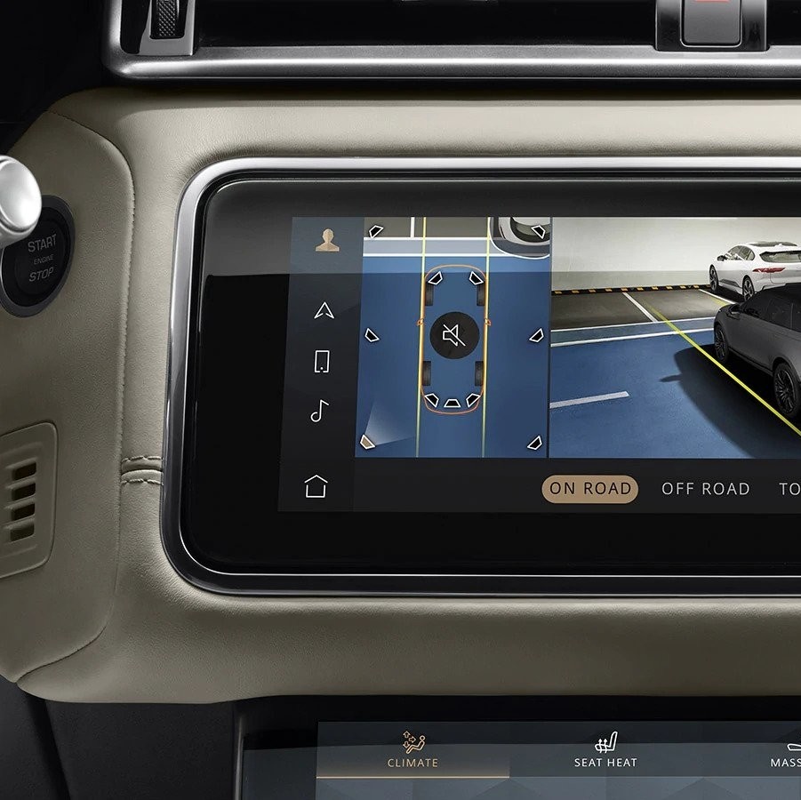 VELAR dotyková obrazovka